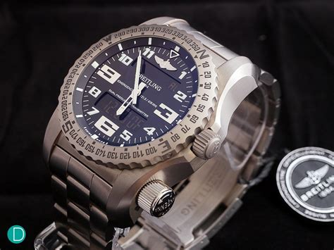 breitling watch emergency|Breitling emergency watch review.